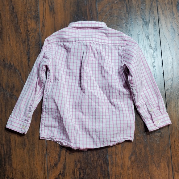 Neck & Neck set of 3 button down shirt sz 2T Pink, White, and Green plaid - Picture 14 of 16